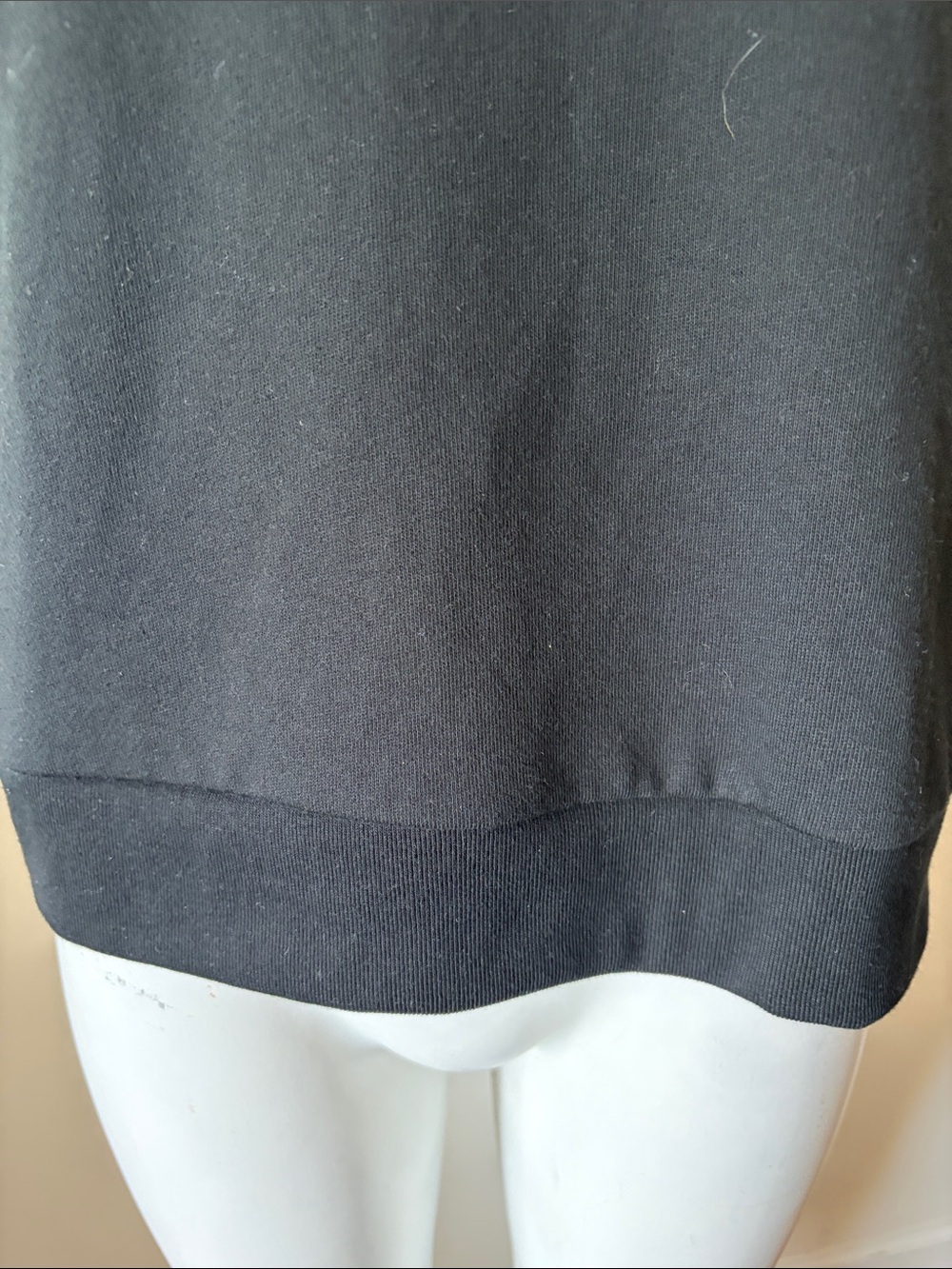 GAP Puff Sleve Black Crewneck Sweatshirt - Picture 6 of 14